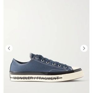 Moncler + Converse 7 Moncler Fragment Fraylor III Canvas Sneakers